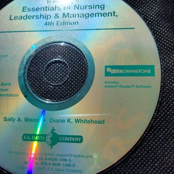 Essentials Of Nursing Leadership Management Test Bank Instructor Resource CD - Picture 6 of 6